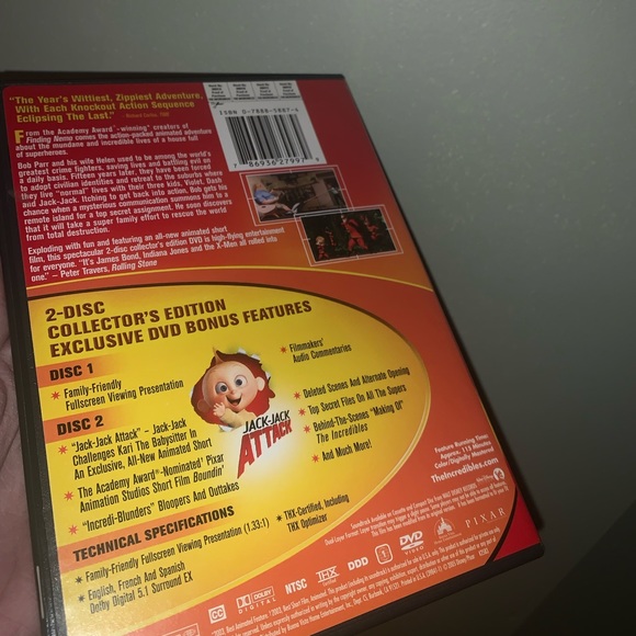The Incredibles 2 Disc Collection Edition! - Picture 3 of 6